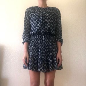 Michael Kors Navy Floral Dress